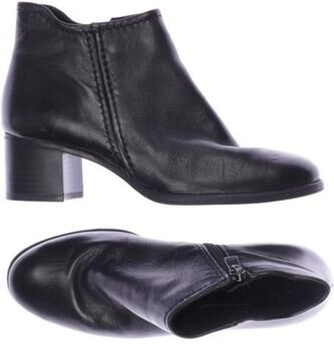 Damen Stiefelette, schwarz, Gr. EU 36, Leder - Second Hand - Marco tozzi - Modalova