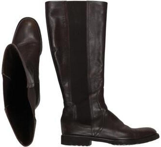 Damen Stiefel, braun, Gr. EU 36, Leder - Second Hand - Max Mara - Modalova