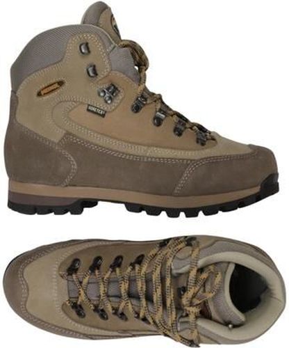 Damen Stiefelette, beige, Gr. EU 39 (UK 6), Leder, Tex Membran - Second Hand - Meindl - Modalova