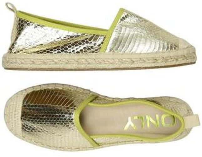 Damen Halbschuh, gold, Gr. EU 37 - Second Hand - Only - Modalova