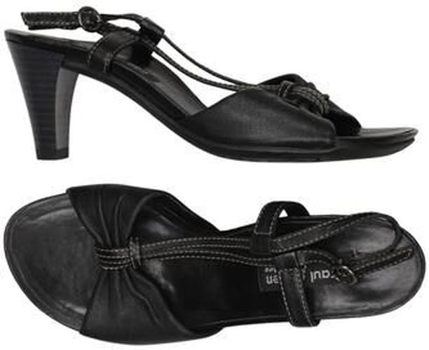 Damen Sandale, schwarz, Gr. EU 36 (UK 3.5), Leder - Second Hand - Paul green - Modalova