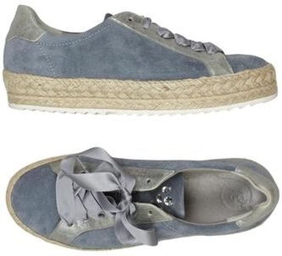 Damen Halbschuh, blau, Gr. EU 37 (UK 4), Leder - Second Hand - Paul green - Modalova