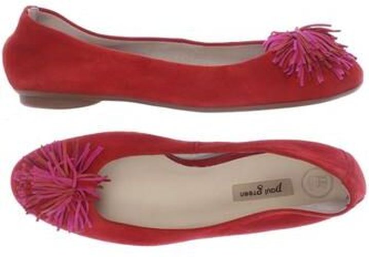Damen Ballerinas, rot, Gr. EU 36 (UK 3.5), Leder - Second Hand - Paul green - Modalova