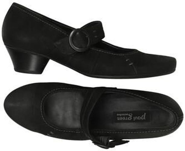 Damen Pumps, schwarz, Gr. EU 38 (UK 5), Leder - Second Hand - Paul green - Modalova
