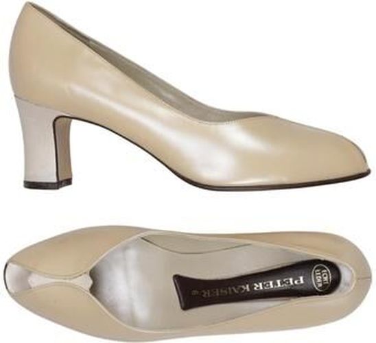 Peter Damen Pumps, beige, Gr. EU 39 (UK 6), Leder - Second Hand - Kaiser - Modalova