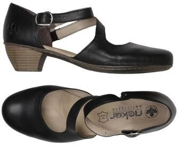 Damen Pumps, schwarz, Gr. EU 39, Kunstleder, Leder - Second Hand - Rieker - Modalova