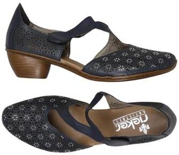 Damen Pumps, marineblau, Gr. EU 40, Leder - Second Hand - Rieker - Modalova