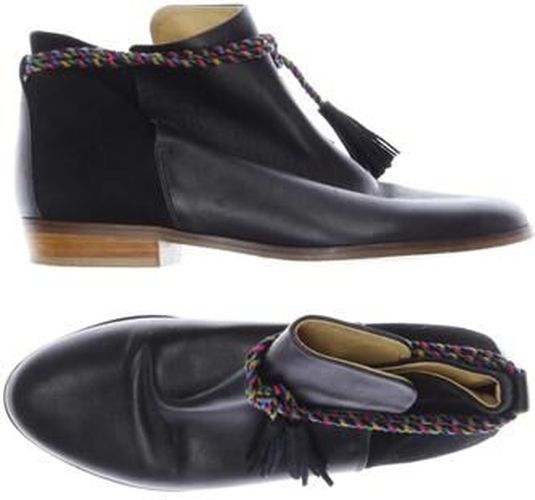 Sezane Damen Stiefelette, schwarz, Gr. EU 37, Leder - Second Hand - Sézane - Modalova