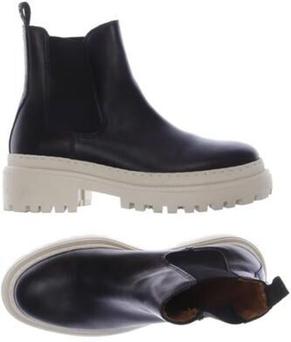 Damen Stiefelette, schwarz, Gr. EU 38, Leder - Second Hand - Shoe the bear - Modalova