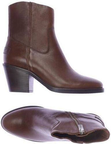 Damen Stiefelette, braun, Gr. EU 36, Leder - Second Hand - Shabbies amsterdam - Modalova