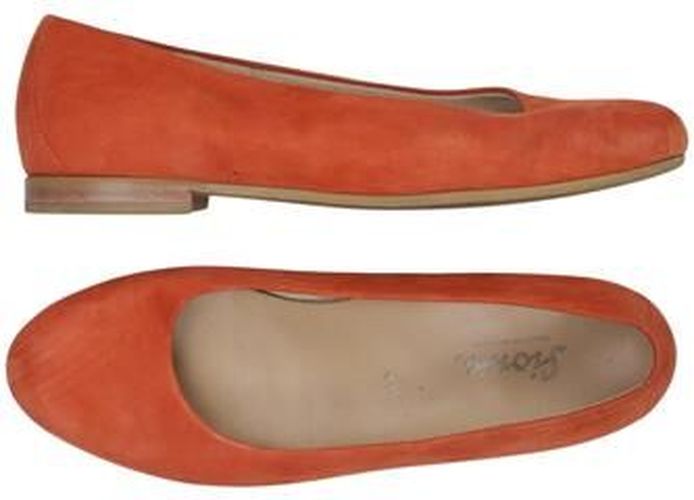Damen Ballerinas, orange, Gr. EU 37 (UK 4) - Second Hand - Sioux - Modalova