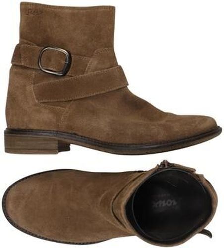 Damen Stiefelette, braun, Gr. EU 37.5 (UK 4.5), Leder - Second Hand - Sioux - Modalova