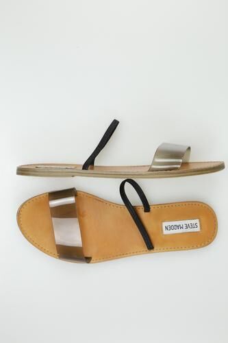 Damen Sandale, braun, Gr. EU 39 - Second Hand - Steve madden - Modalova