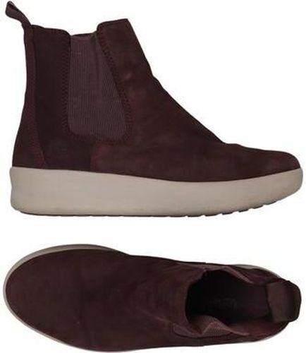 Damen Stiefelette, bordeaux, Gr. EU 38, Leder - Second Hand - Timberland - Modalova