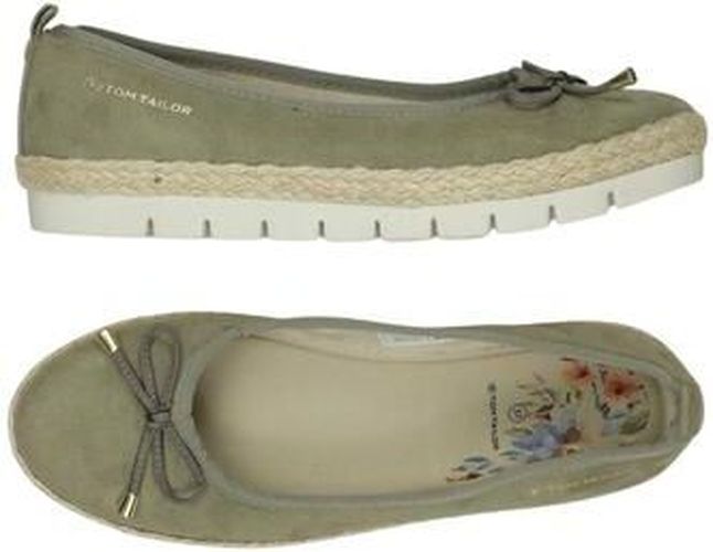 Damen Ballerinas, grün, Gr. EU 37 - Second Hand - Tom tailor - Modalova