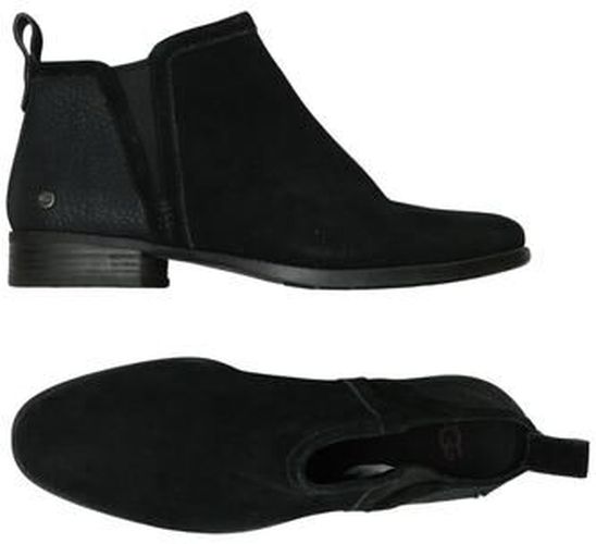 Damen Stiefelette, schwarz, Gr. EU 40, Leder - Second Hand - Ugg - Modalova