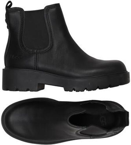 Damen Stiefelette, schwarz, Gr. EU 37, Leder - Second Hand - Ugg - Modalova