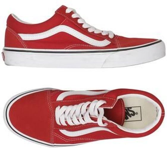 Damen Sneakers, rot, Gr. EU 40, Leder - Second Hand - Vans - Modalova