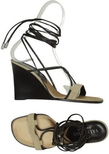 Damen Sandale, braun, Gr. EU 37, Leder - Second Hand - Valentino Garavani - Modalova