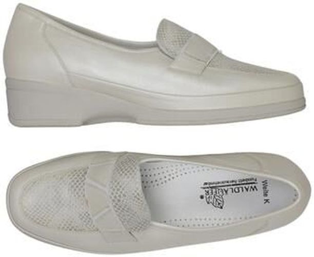 Damen Halbschuh, cremeweiß, Gr. EU 39.5 (UK 6.5), Leder - Second Hand - Waldläufer - Modalova