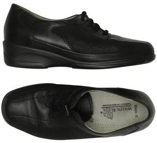 Damen Halbschuh, schwarz, Gr. EU 37 (UK 4), Leder - Second Hand - Waldläufer - Modalova