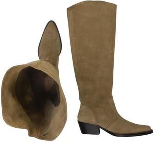 Damen Stiefel, beige, Gr. EU 37 - Second Hand - Zara - Modalova