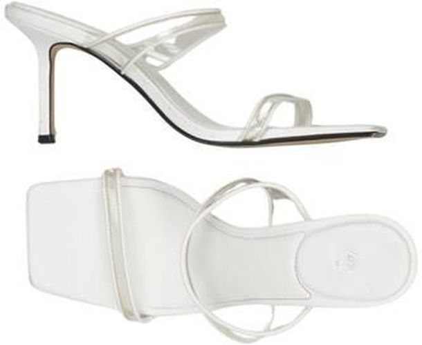 Damen Sandale, weiß, Gr. EU 40 - Second Hand - Zara - Modalova