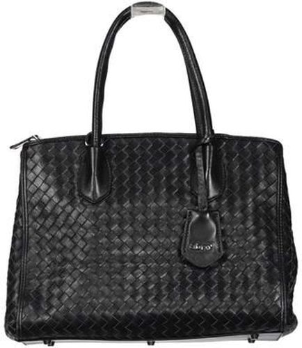 Damen Handtasche, schwarz, Leder - Second Hand - abro - Modalova