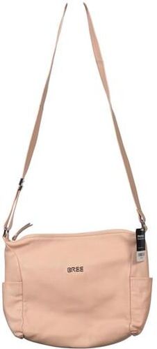 Damen Handtasche, beige, Leder - Second Hand - Bree - Modalova