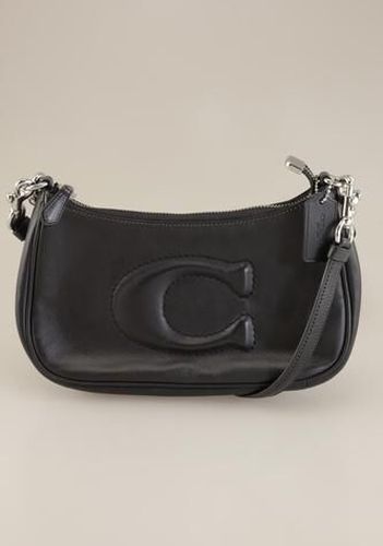 Damen Handtasche, schwarz, Leder - Second Hand - Coach - Modalova