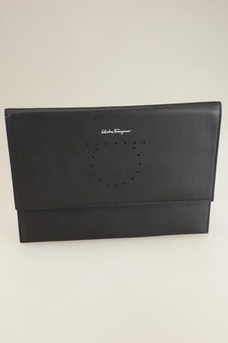 Damen Handtasche, schwarz, Leder - Second Hand - Salvatore Ferragamo - Modalova