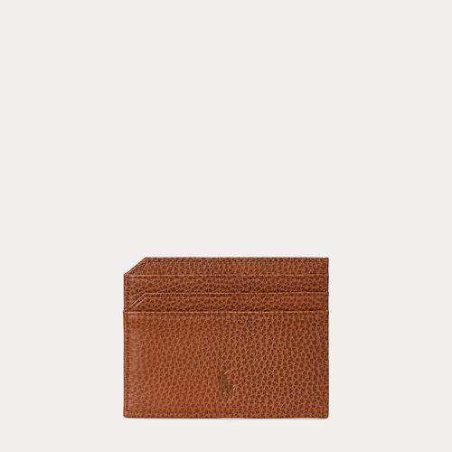 Pebbled Leather Card Case - Polo Ralph Lauren - Modalova