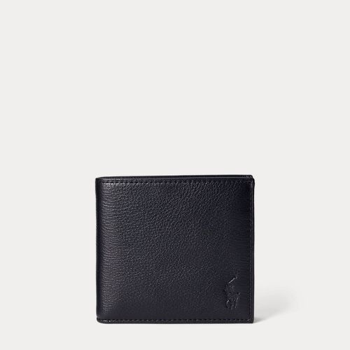 Pebbled Leather Billfold Coin Wallet - Polo Ralph Lauren - Modalova