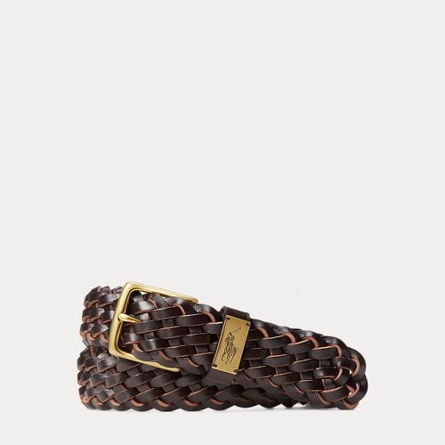 Braided Leather Belt - Polo Ralph Lauren - Modalova