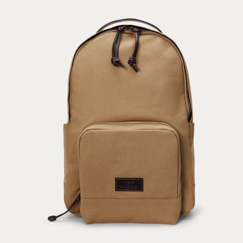 Leather-Trim Canvas Backpack - Polo Ralph Lauren - Modalova