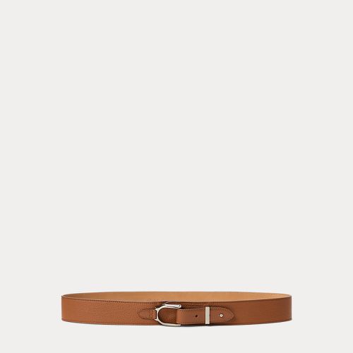 Welington Pebbled Calfskin Turnback Belt - Collection - Modalova