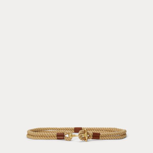 Rope Anchor-Toggle Skinny Belt - Lauren - Modalova