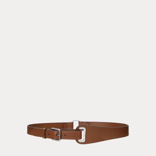 Leather Grommet Strap Belt - Lauren - Modalova