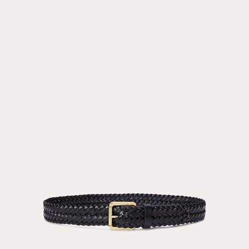 Braided Vachetta Leather Belt - Lauren - Modalova