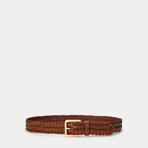 Braided Vachetta Leather Belt - Lauren - Modalova