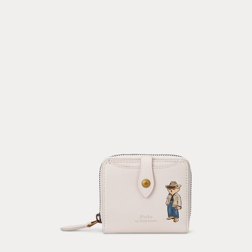 Polo Bear Leather Compact Wallet - Polo Ralph Lauren - Modalova