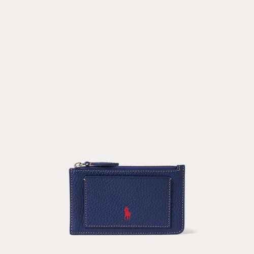 Polo Play Leather Zip Card Case - Polo Ralph Lauren - Modalova