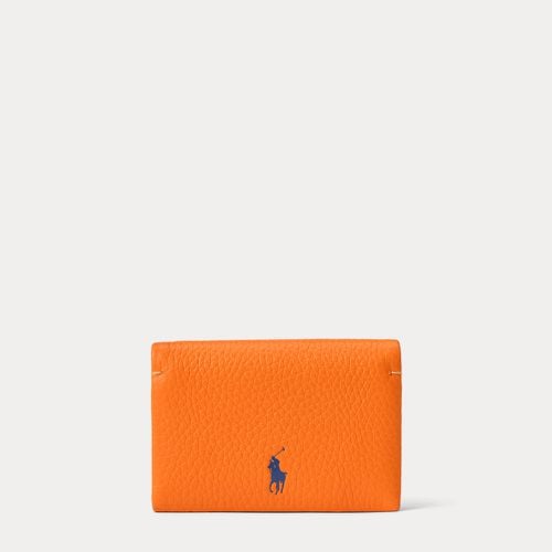 Polo Play Leather Snap Card Case - Polo Ralph Lauren - Modalova