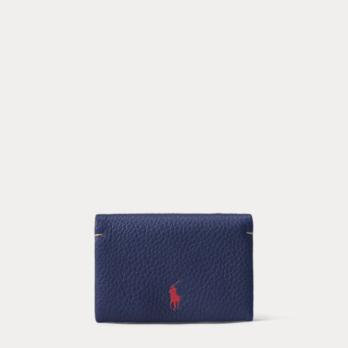 Polo Play Leather Snap Card Case - Polo Ralph Lauren - Modalova