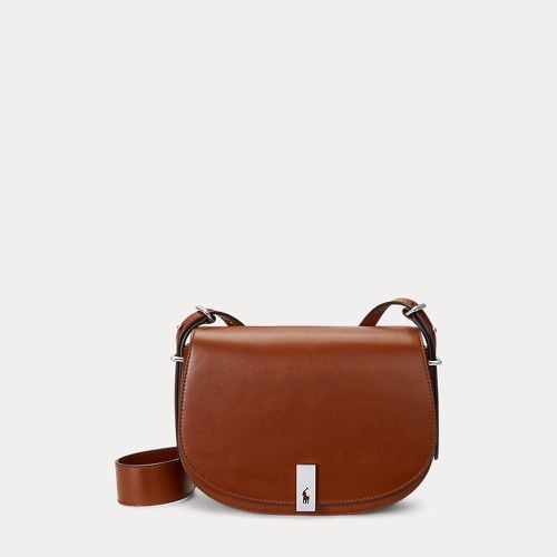 Polo ID Leather Saddle Bag - Polo Ralph Lauren - Modalova