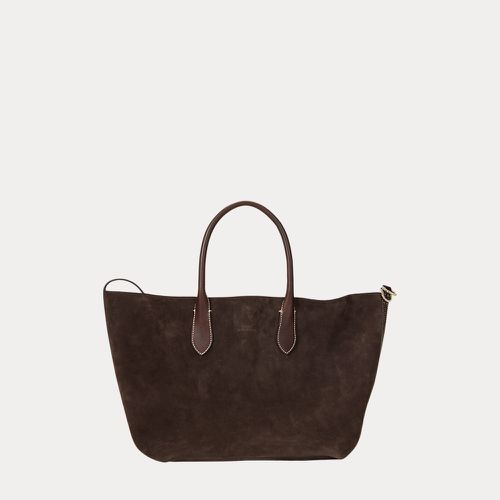 Suede Medium Bellport Tote - Polo Ralph Lauren - Modalova