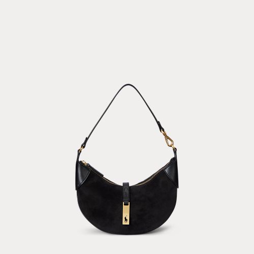 Polo ID Suede Mini Shoulder Bag - Polo Ralph Lauren - Modalova