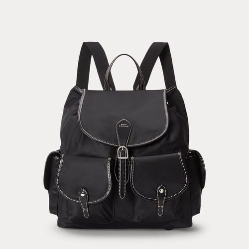 Leather-Trim Nylon Bellport Backpack - Polo Ralph Lauren - Modalova