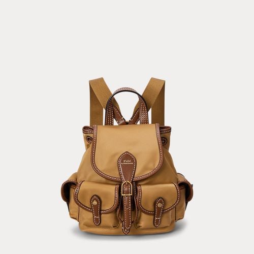 Leather-Trim Twill Bellport Backpack - Polo Ralph Lauren - Modalova