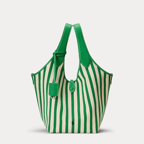 Polo Play Striped Canvas Tote - Polo Ralph Lauren - Modalova